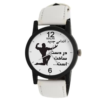 ساعت مچی عقربه ای مردانه والار طرح بدنسازی مدل lf1397