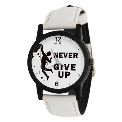 ساعت مچی عقربه ای والار طرح never give up مدل lf1391