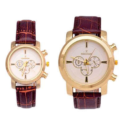 ست ساعت مچی عقربه ای زنانه و مردانه مدل rs8823g