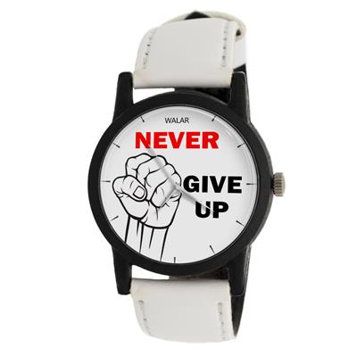 ساعت مچی عقربه ای والار طرح never give up مدل lf1386