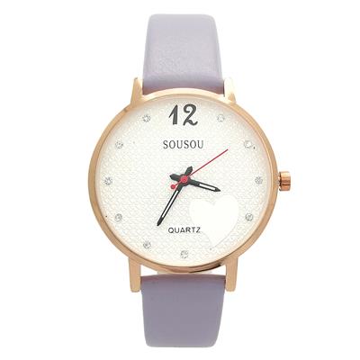 ساعت مچی عقربه ای زنانه سوسو مدل heart 2458