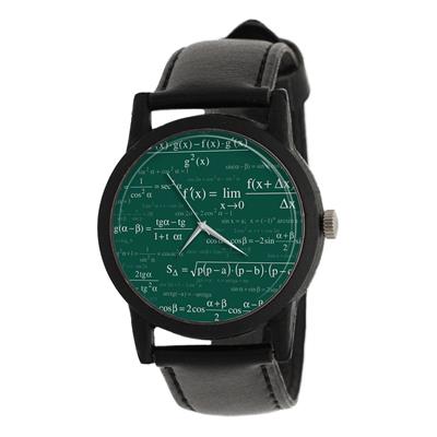 ساعت مچی عقربه ای طرح ریاضی مدل lf1341
