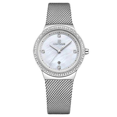 ساعت مچی عقربه ای زنانه نیوی فورس مدل nf5005 nb wh