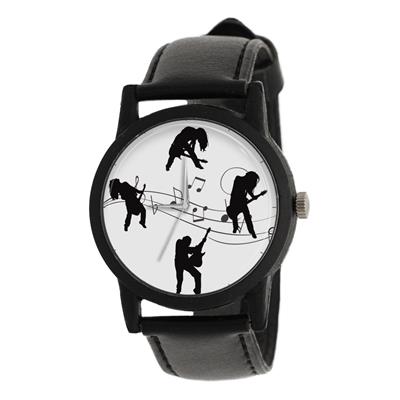 ساعت مچی عقربه ای طرح موسیقی مدل lf1330