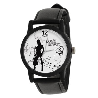 ساعت مچی عقربه ای زنانه والار طرح موسیقی مدل lf1329