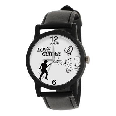 ساعت مچی عقربه ای والار طرح love guitar مدل lf1326