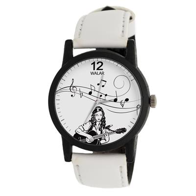 ساعت مچی عقربه ای زنانه والار طرح موسیقی مدل lf1462