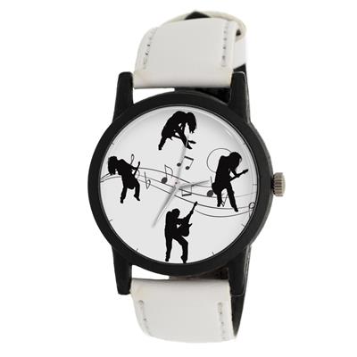 ساعت مچی عقربه ای طرح موسیقی مدل lf1461