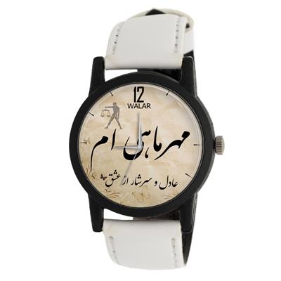 ساعت مچی عقربه ای والار طرح مهر ماهی ام مدل lf1361