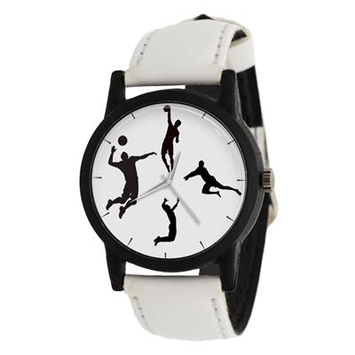 ساعت مچی عقربه ای مردانه طرح والیبال مدل lf1363