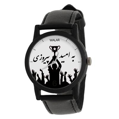 ساعت مچی عقربه ای والار طرح به امید پیروزی مدل lf1277