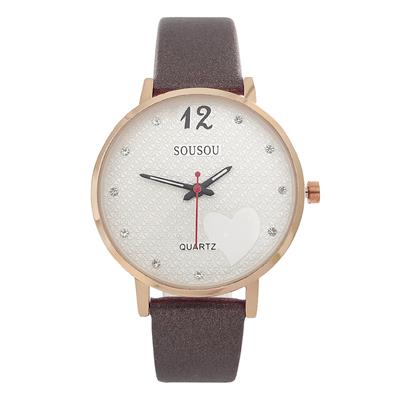 ساعت مچی عقربه ای زنانه سوسو مدل heart 2452