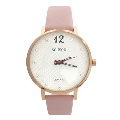 ساعت مچی عقربه ای زنانه سوسو مدل heart 2451