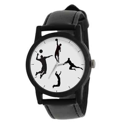 ساعت مچی عقربه ای مردانه طرح والیبال مدل lf1232