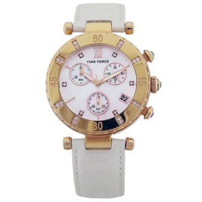 ساعت مچی عقربه ای زنانه تایم فورس مدل tf3384l11
