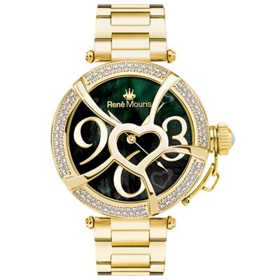 ساعت مچی عقربه ای زنانه رنه موریس مدل coeur d amour 50103rm5
