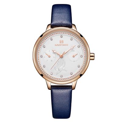 ساعت مچی عقربه ای زنانه نیوی فورس مدل nf5003l so ta