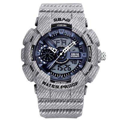 ساعت مچی عقربه ای مردانه اسبا مدل 8017gr 3 رنگ طوسی