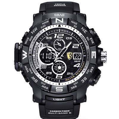 ساعت مچی عقربه ای مردانه اسبا مدل 8006w 2