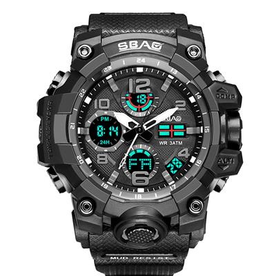 ساعت مچی عقربه ای مردانه اسبا مدل 8005e m رنگ مشکی