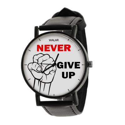 ساعت مچی عقربه ای زنانه والار طرح never give up مدل lf1123 f