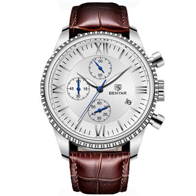 ساعت مچی عقربه ای مردانه بنیار مدل 5129w