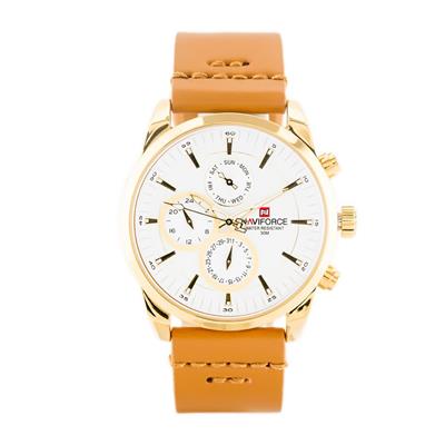 ساعت مچی عقربه ای مردانه نیوی فورس مدل nf9148 gwlbn