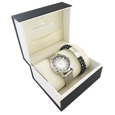 ساعت مچی عقربه ای مردانه دنیل کلین مدل dk12163 1 به همراه دستبند
