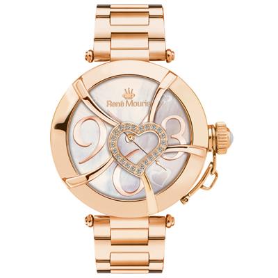 ساعت مچی عقربه ای زنانه رنه موریس مدل coeur d amour 50102rm7