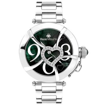 ساعت مچی عقربه ای زنانه رنه موریس مدل coeur d amour 50102rm3