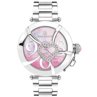 ساعت مچی عقربه ای زنانه رنه موریس مدل coeur d amour 50102rm2