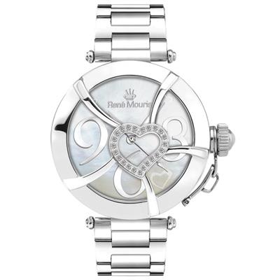 ساعت مچی عقربه ای زنانه رنه موریس مدل coeur d amour 50102rm1