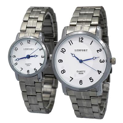 ست ساعت مچی عقربه ای زنانه و مردانه لدفورت کد dgsu 0042