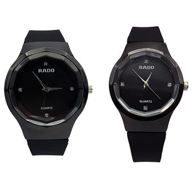 ست ساعت مچی عقربه ای زنانه و مردانه کد rch