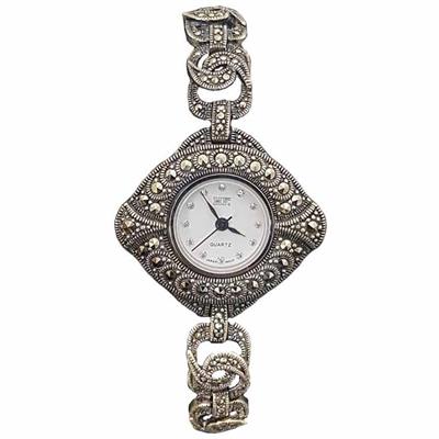 ساعت مچی عقربه ای زنانه نقره ترمه 1 مدل wt10