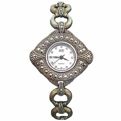 ساعت مچی عقربه ای زنانه نقره ترمه 1 مدل wt09