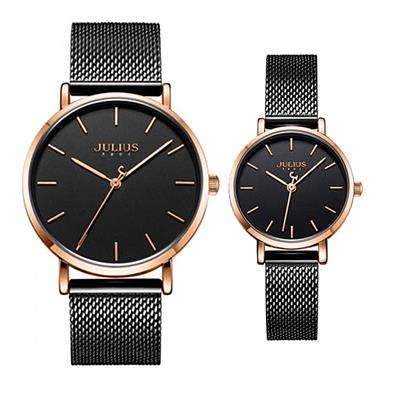 ست ساعت مچی عقربه ای زنانه و مردانه جولیوس مدل ja 1164e