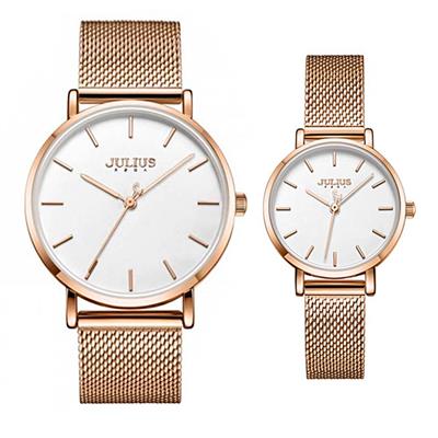 ست ساعت مچی عقربه ای زنانه و مردانه جولیوس مدل ja 1164c