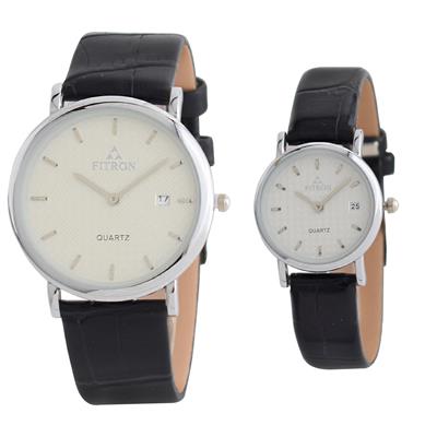 ست ساعت مچی عقربه ای زنانه و مردانه فیترون کد fi 6553