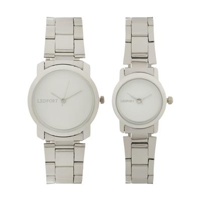 ست ساعت مچی عقربه ای مردانه و زنانه لدفورت مدل lf 68654