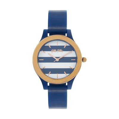ساعت مچی عقربه ای زنانه فولی فولیه مدل wf18p010zpu bl بدون جعبه اورجینال