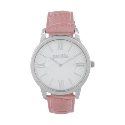 ساعت مچی عقربه ای زنانه فولی فولیه مدل wf15t033spw pi بدون جعبه اورجینال