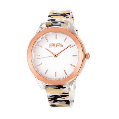 ساعت مچی عقربه ای زنانه فولی فولیه مدل wf18p010zpz br بدون جعبه اورجینال