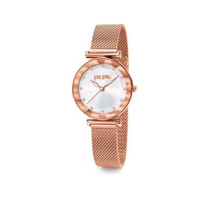 ساعت مچی عقربه ای زنانه فولی فولیه مدل wf18r003bss xx بدون جعبه اورجینال