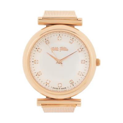 ساعت مچی عقربه ای زنانه فولی فولیه مدل wf16r023bss بدون جعبه اورجینال