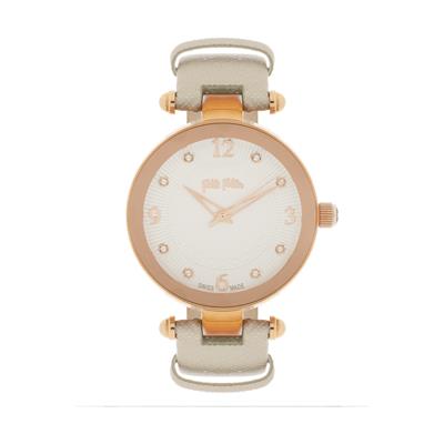 ساعت مچی عقربه ای زنانه فولی فولیه مدل wf14r023sss --GO بدون جعبه اورجینال