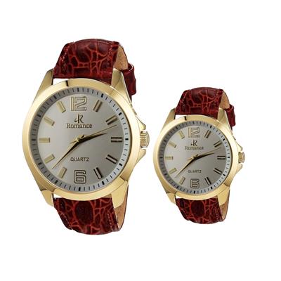 ست ساعت مچی عقربه ای زنانه و مردانه رومنس مدل rm 061m