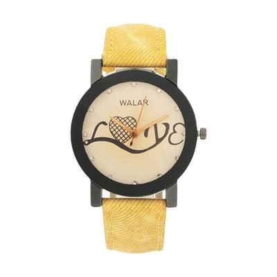 ساعت مچی عقربه ای زنانه والار مدل love