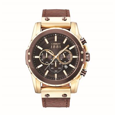 ساعت مچی عقربه ای مردانه چروتی کد cra130sgbz12br