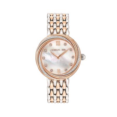 ساعت مچی عقربه ای زنانه چروتی کد crm159str28mrt